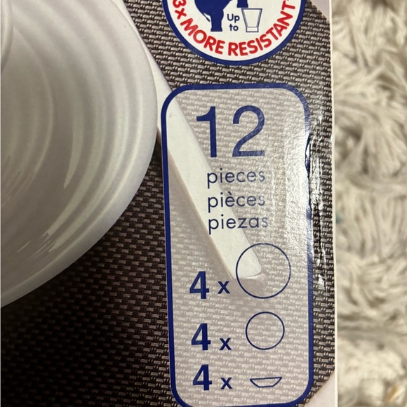 12 Dishes (white) - Picture 2 of 3